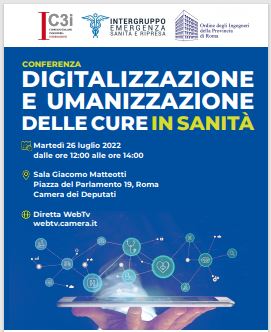 In Presenza – DIGITALIZZAZIONE  E UMANIZZAZIONE DELLE CURE IN SANITÀ